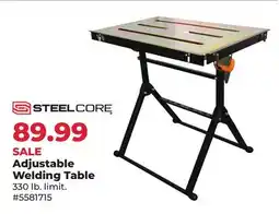 Runnings Adjustable Welding Table offer