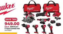 Runnings M18 Fuel 7 Tool Combo Kit offer