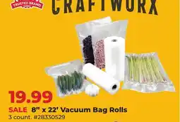 Runnings CRAFTWORX 8 x 22' Vacuum Bag Rolls offer
