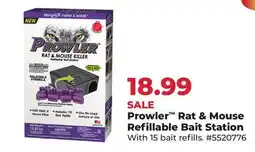 Runnings Prowler Rat & Mouse Refillable Bait Station offer