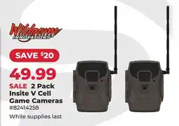 Runnings 2 Pack Insite V Cell Game Cameras offer