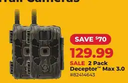 Runnings Stealthcam 2 Pack Deceptor Max 3.0 offer