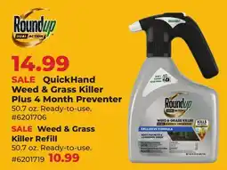 Runnings QuickHand Weed & Grass Killer Plus 4 Month Preventer, 50.7 oz. Ready-to-use offer