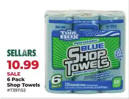 Runnings SELLARS 6 Pack Shop Towels offer