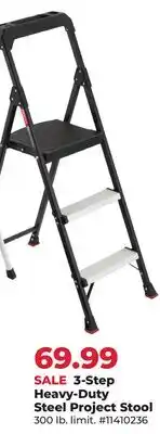 Runnings 3-Step Heavy-Duty Steel Project Stool, 300 lb. limit offer