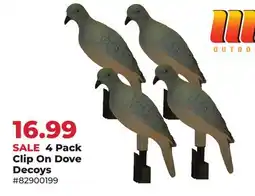 Runnings 4 Pack Clip On Dove Decoys offer