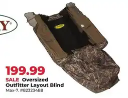 Runnings Oversized Outfitter Layout Blind, Max-7 offer