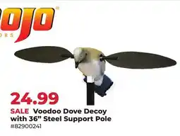 Runnings Voodoo Dove Decoy with 36 Steel Support Pole offer