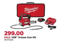 Runnings M18 Grease Gun Kit offer