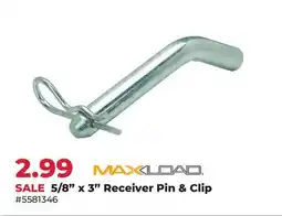 Runnings MAXLOAD 5/8 x 3 Receiver Pin & Clip offer