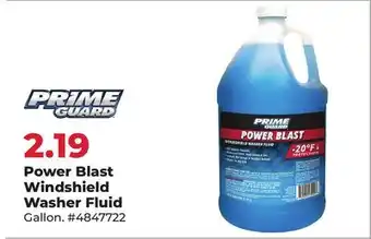 Runnings Power Blast Windshield Washer Fluid offer