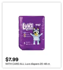 CVS ALL Luvs diapers 20-48 ct offer