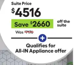Lowe's All-IN Appliance offer