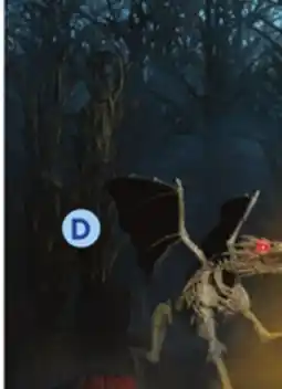 Lowe's Haunted Living 3.95-ft Motion Activated Licensed Dragon Animatronic offer