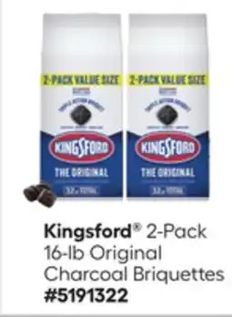 Lowe's 2-Pack 16-lb Original Charcoal Briquettes offer