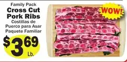 Sellers Bros Cross Cut Pork Ribs offer