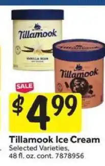 Stop&Shop Tillamook Ice Cream offer