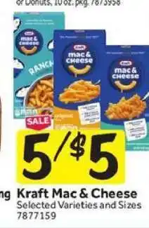 Stop&Shop Kraft Mac & Cheese offer