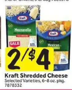 Stop&Shop Kraft Shredded Cheese offer