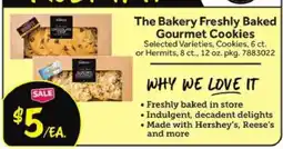 Stop&Shop The Bakery Freshly Baked Gourmet Cookies offer