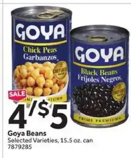 Stop&Shop Goya Beans offer