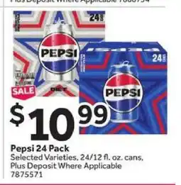 Stop&Shop Pepsi 24 Pack offer