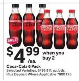Stop&Shop Coca-Cola 6 Pack offer