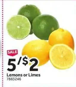 Stop&Shop Lemons Or Limes offer