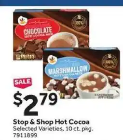 Stop&Shop Stop & Shop Hot Cocoa offer