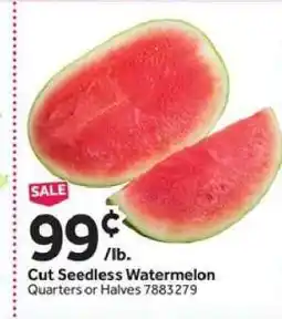 Stop&Shop Cut Seedless Watermelon offer