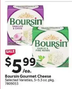 Stop&Shop Boursin Gourmet Cheese offer