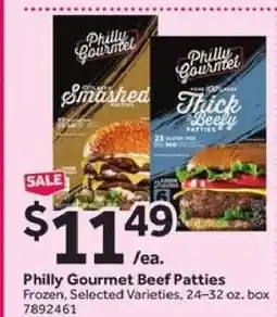 Stop&Shop Philly Gourmet Beef Patties offer