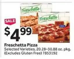 Stop&Shop Freschetta Pizza offer