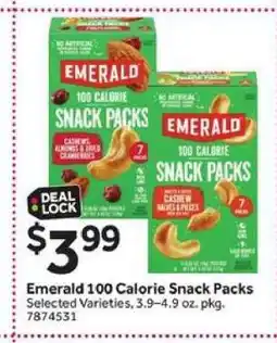 Stop&Shop Emerald 100 Calorie Snack Packs offer