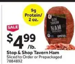 Stop&Shop Stop & Shop Tavern Ham offer