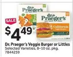 Stop&Shop Dr. Praeger's Veggie Burger or Littles offer