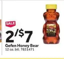 Stop&Shop Gefen Honey Bear offer