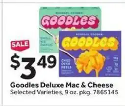 Stop&Shop Goodles Deluxe Mac & Cheese offer