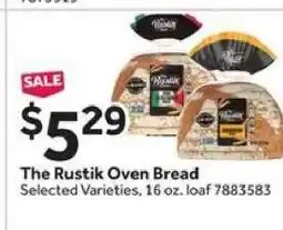 Stop&Shop The Rustik Oven Bread offer