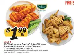 Winn Dixie Sanderson Farms Chicken offer
