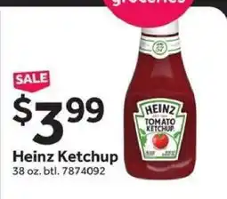 Stop&Shop Heinz Ketchup offer