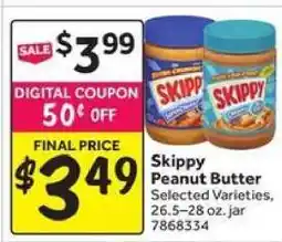 Stop&Shop Skippy Peanut Butter offer