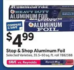 Stop&Shop Stop & Shop Aluminum Foil offer