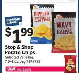 Stop&Shop Stop & Shop Potato Chips offer