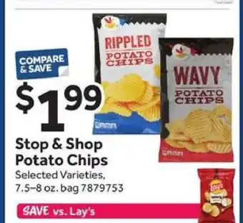 Stop&Shop Stop & Shop Potato Chips offer