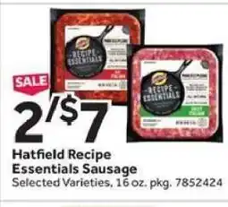 Stop&Shop Hatfield Recipe Essentials Sausage offer