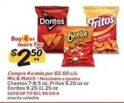 Winn Dixie Cheetos, Fritos, Doritos offer