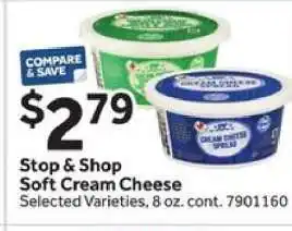 Stop&Shop Stop & Shop Soft Cream Cheese offer