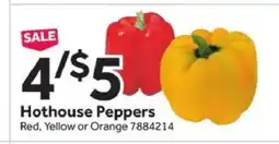 Stop&Shop Hothouse Peppers offer