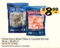 Winn Dixie Fisherman's Wharf Raw or Cooked Shrimp offer